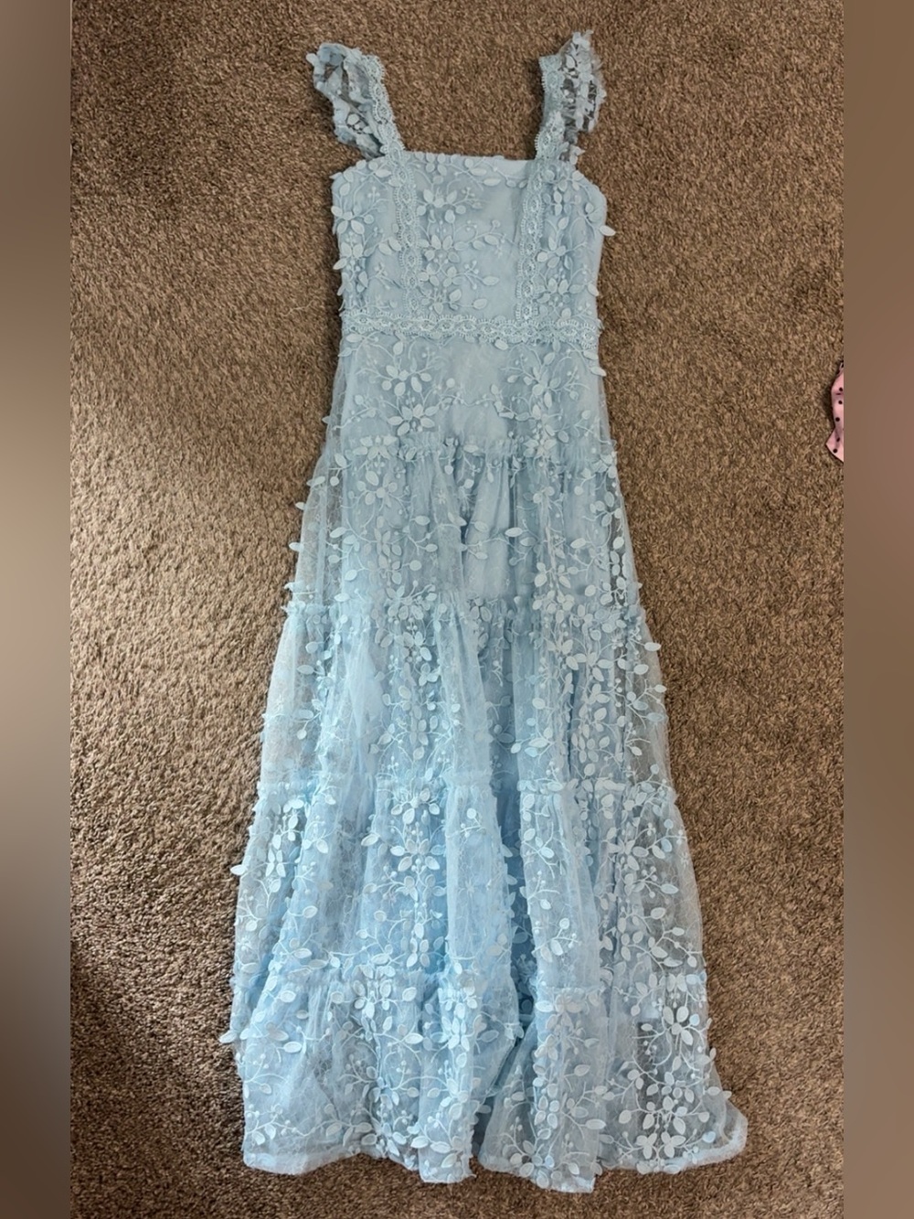 altar’d state kallie lace maxi dress